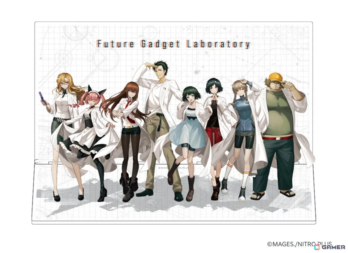 白衣をまとったラボメンたちが大集合！「STEINS;GATE」の限定プライズが10月9日よりモーリーファンタジー・PALOで順次展開