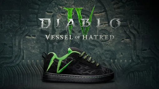 アクションRPG『DIABLO IV』のコラボシューズ発売。世界666足、日本では50足限定なので急げ!【COURT GRAFFIK DIABLO】 アクションRPG『DIABLO IV』のコラボシューズ発売。世界666足、日本では50足限定なので急げ!【COURT GRAFFIK DIABLO】