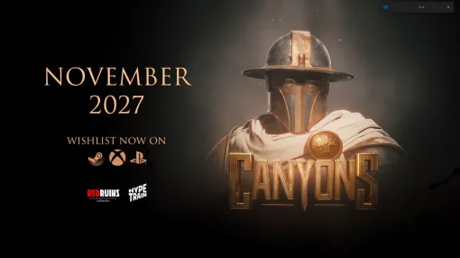 脚の生えた棺桶のような犬(?)とも共闘する三人称視点シューター『Canyons』が発表。2027年11月発売予定【The Triple-i Initiative 10月】 脚の生えた棺桶のような犬(?)とも共闘する三人称視点シューター『Canyons』が発表。2027年11月発売予定【The Triple-i Initiative 10月】