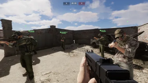 プラスチック製BB弾の弾道を再現!サバゲーFPS『Airsoft Online』オープンベータ実施中 プラスチック製BB弾の弾道を再現!サバゲーFPS『Airsoft Online』オープンベータ実施中