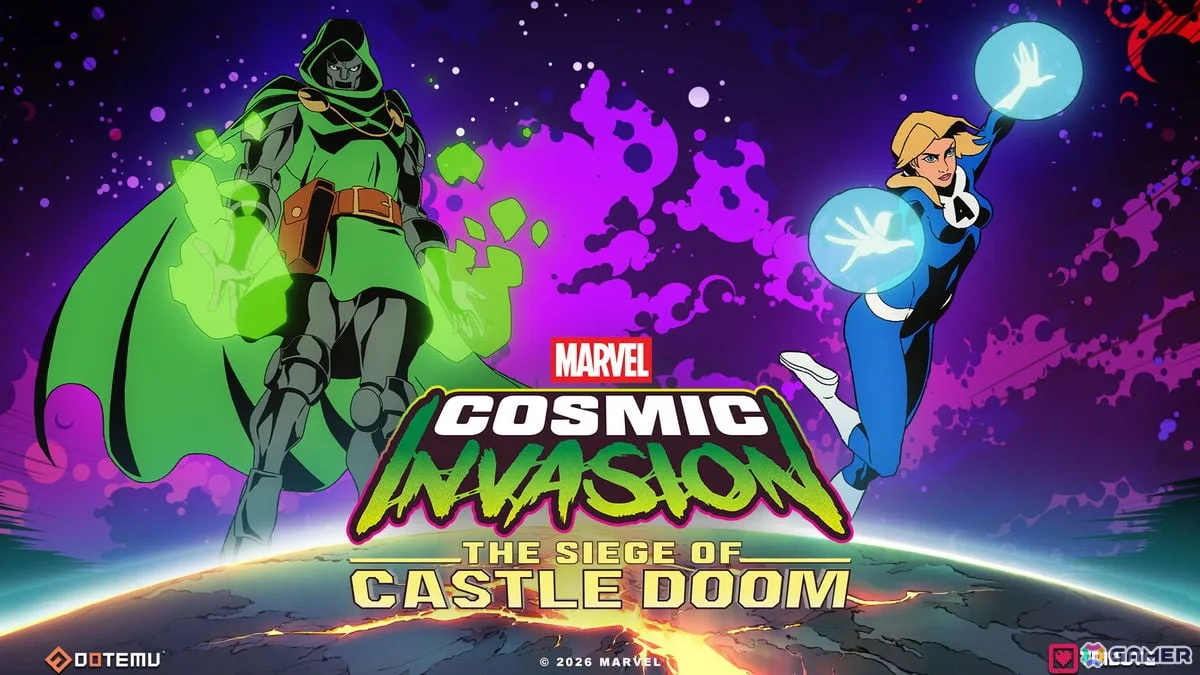 「MARVEL Cosmic Invasion」にドクター・ドゥームとインビジブル・ウーマンが参戦！有料DLC「The Siege of Castle Doom」が発表
