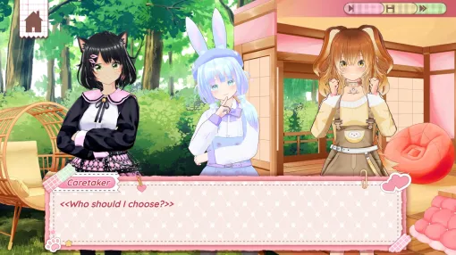 猫と犬とウサギを育ててアイドルに。お手本は「ウマ娘」という育成ノベルゲー「IdolPet Caretaker」［BGS2026］