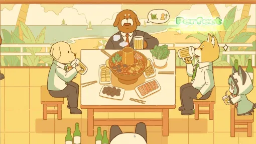 働く，料理する，ときにはサボる。動物たちの何気ない日常がリズムゲームになる「リズムアニマルカフェ」，本日発売