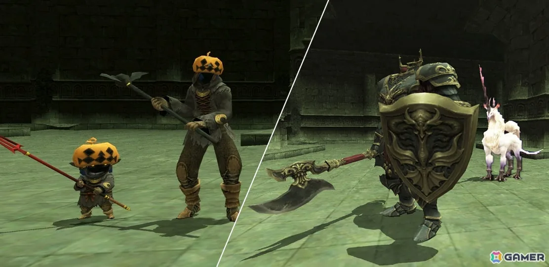 「FFXI」アンバスケードにシャドウ族（フォモル）とデュラハン族が再登場！シーズナルイベントではクショーランタンなどのアイテムをゲットできる