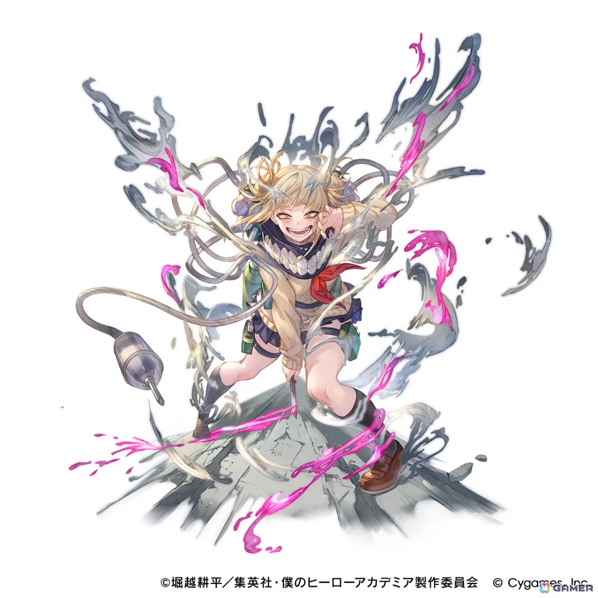 「グラブル」×アニメ「ヒロアカ」の復刻コラボは10月14日17時より開催！緑谷出久、爆豪勝己、トガヒミコが仲間に