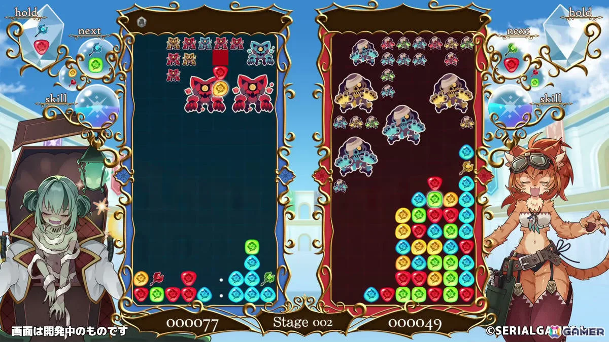 クセありスキルで一発逆転！ほのぼのファンタジー×落ち物パズル「パズまお～Puzzle and Magical Overlord～」が10月20日に配信