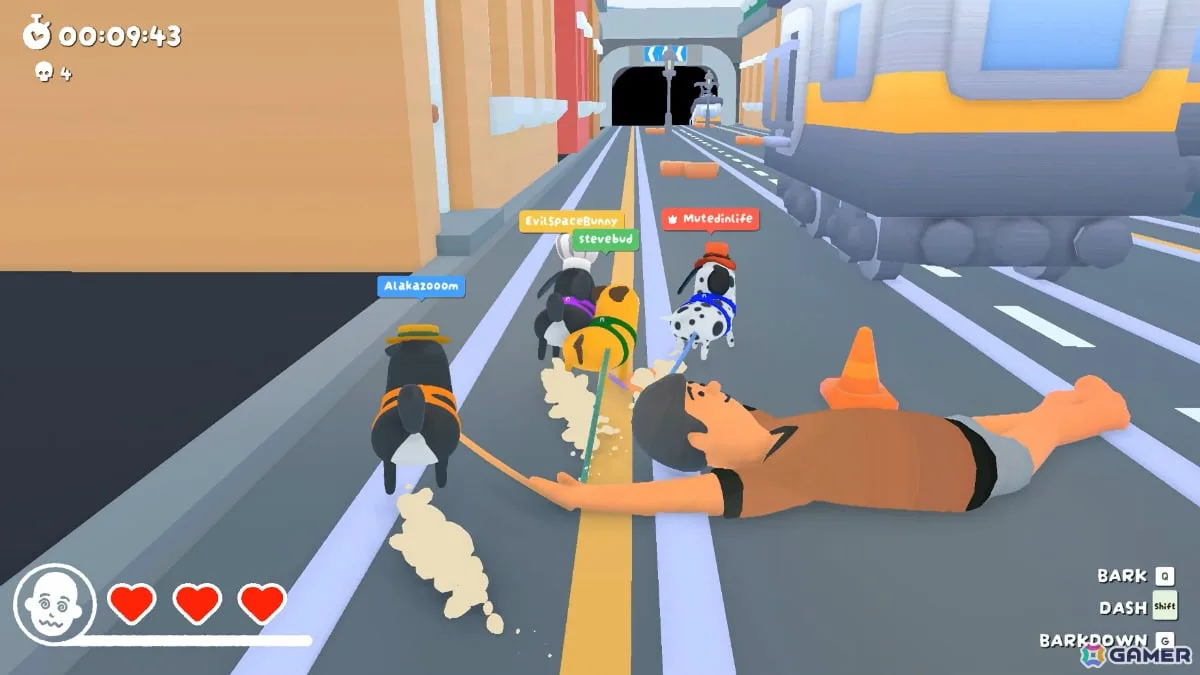 犬となって飼い主を引きずりながら病院まで送り届ける「Ruffed Up」がSteam Nextフェスに出展！