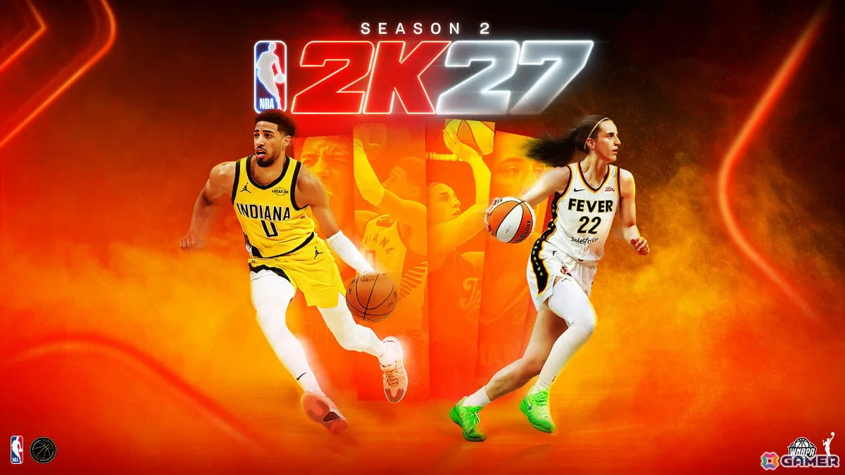 「NBA 2K27」シーズン2が10月16日より開幕!ケイトリン・クラーク選手とタイリース・ハリバートン選手をフィーチャー 「NBA 2K27」シーズン2が10月16日より開幕!ケイトリン・クラーク選手とタイリース・ハリバートン選手をフィーチャー