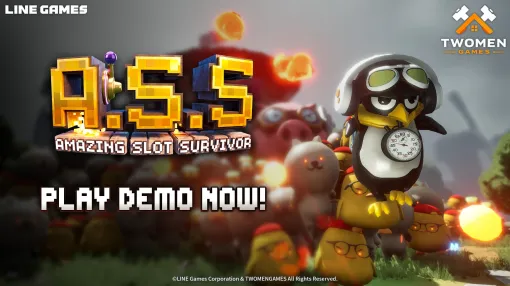 ローグライクサバイバルゲーム「Amazing Slot Survivor」,体験版がSteamで公開に。10月20日に開幕する「Steam Nextフェス」への出展も決定 ローグライクサバイバルゲーム「Amazing Slot Survivor」,体験版がSteamで公開に。10月20日に開幕する「Steam Nextフェス」への出展も決定
