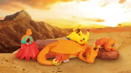 『ポケモン』リラックスするリザードンたちのフィギュアガチャが10月下旬発売。ヒトカゲやピカチュウはリザードンに乗せて飾れる 『ポケモン』リラックスするリザードンたちのフィギュアガチャが10月下旬発売。ヒトカゲやピカチュウはリザードンに乗せて飾れる