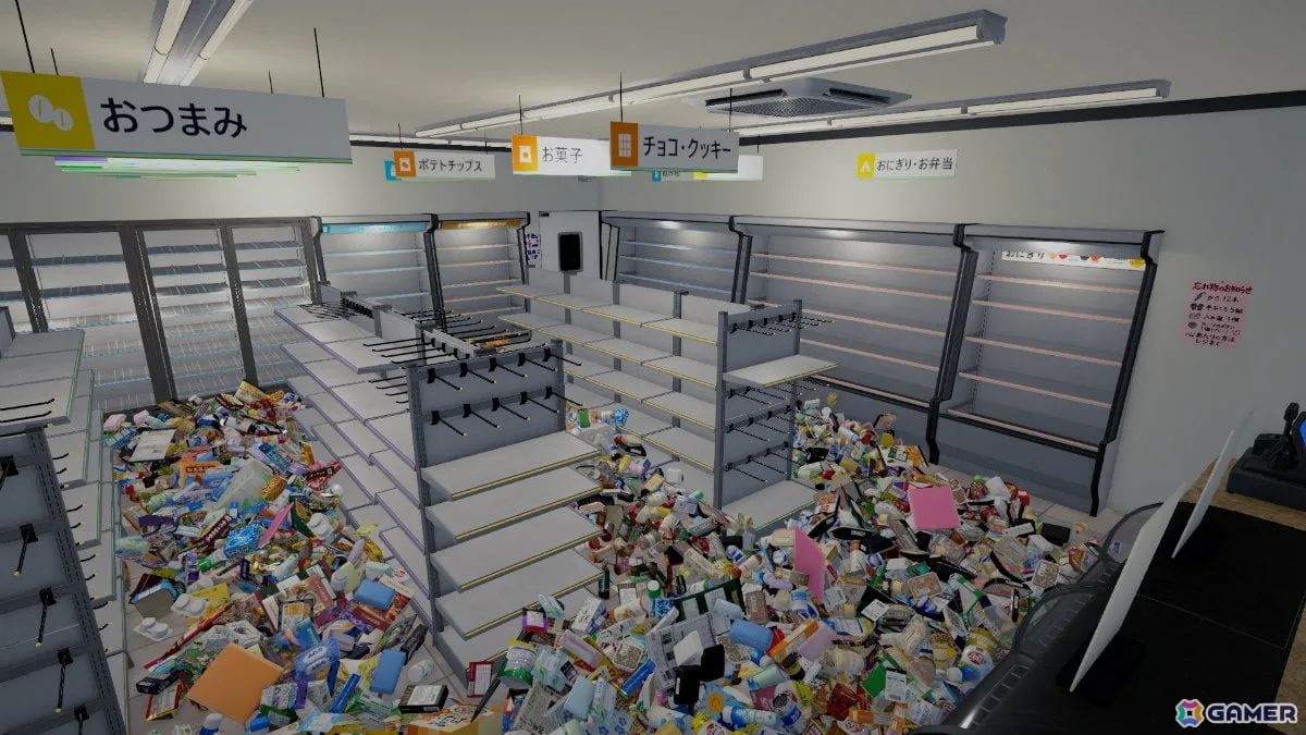 深夜のコンビニで4,000個以上の商品を正しい棚に戻していく片付けパズル「夜明けまでのおかたづけ」がリリース！