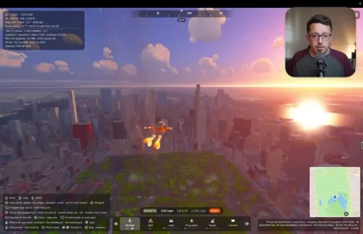 地球規模のGTA風ゲーム開発中。実際の地図データでオープンワールドを構築 地球規模のGTA風ゲーム開発中。実際の地図データでオープンワールドを構築