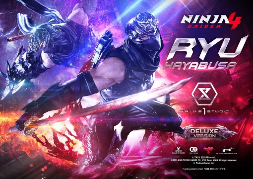 「NINJA GAIDEN 4」リュウ・ハヤブサの1/4スケールスタチューが登場。DX ボーナス版には「蛇骨門」を装備した両手パーツも付属 「NINJA GAIDEN 4」リュウ・ハヤブサの1/4スケールスタチューが登場。DX ボーナス版には「蛇骨門」を装備した両手パーツも付属