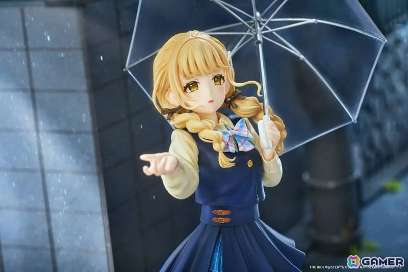 「学マス」より藤田ことねが「雨上がりのアイリス」の特訓前姿でスケールフィギュアになって登場！三つ編みの細部やスカートのしわまで丁寧にディテールを表現