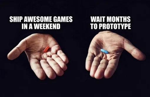 Epic、AIの真実を知る“6本指”の「赤い薬」か安定の「青い薬」か―「マトリックス」ミームでAI活用の新ゲーム開発ジャムへ誘う。最大約785万円の開発支援も Epic、AIの真実を知る“6本指”の「赤い薬」か安定の「青い薬」か―「マトリックス」ミームでAI活用の新ゲーム開発ジャムへ誘う。最大約785万円の開発支援も