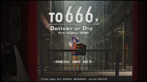 配達先は御札だらけの怪しい部屋!? 新作ホラー『To 666 Deliver or Die』体験版レビュー。鉈や消火器で進む探索ホラーが不気味すぎる【おすすめ度:9点/電撃インディー#1516】 配達先は御札だらけの怪しい部屋!? 新作ホラー『To 666 Deliver or Die』体験版レビュー。鉈や消火器で進む探索ホラーが不気味すぎる【おすすめ度:9点/電撃インディー#1516】