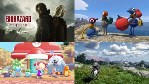 “今年のGOTYレース開幕”Golden Joystick Awards 2026の「Ultimate Game of the Year」候補作品発表。『ぽこ あ ポケモン』から『バイオハザード レクイエム』まで、国産タイトルも複数ノミネート “今年のGOTYレース開幕”Golden Joystick Awards 2026の「Ultimate Game of the Year」候補作品発表。『ぽこ あ ポケモン』から『バイオハザード レクイエム』まで、国産タイトルも複数ノミネート