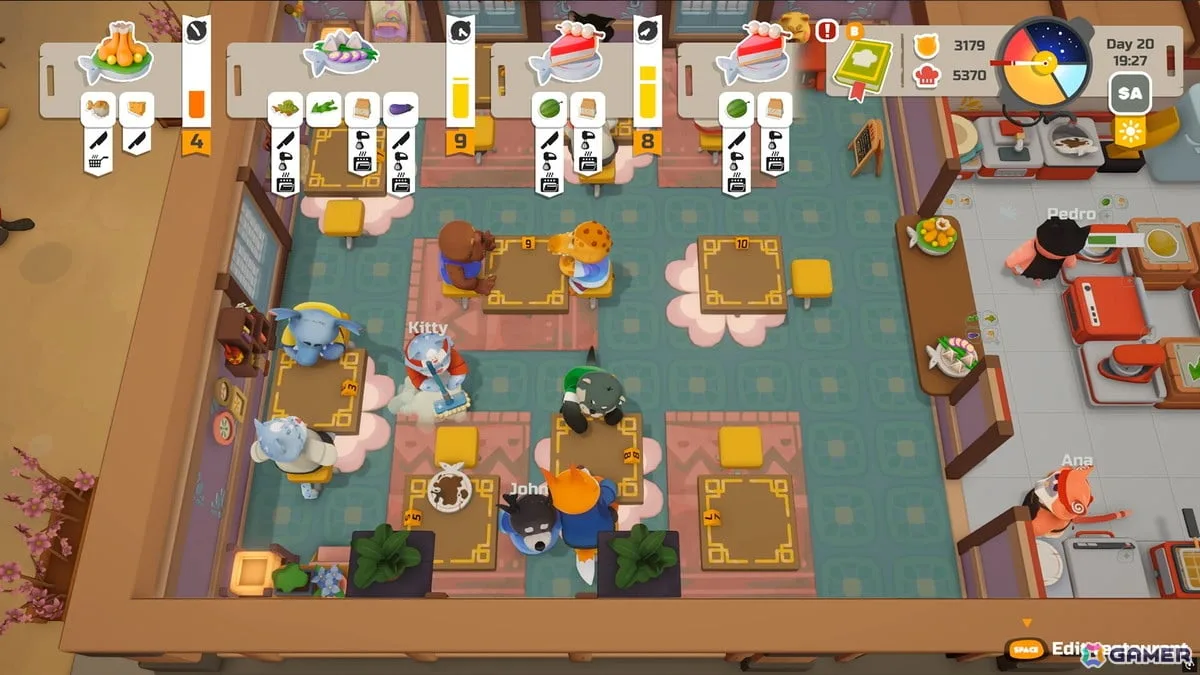 最大4人協力のレストラン経営ゲーム「どうぶつの町の食堂物語」がSteamで早期アクセス開始！釣って、育てて、料理してスローライフとの両立を楽しもう