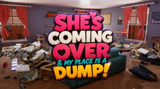 We Had a Plan、彼女が来る前に汚部屋を片付ける掃除SLG『She’s Coming Over & My Place is a Dump!』を26年11月末にリリース We Had a Plan、彼女が来る前に汚部屋を片付ける掃除SLG『She’s Coming Over & My Place is a Dump!』を26年11月末にリリース