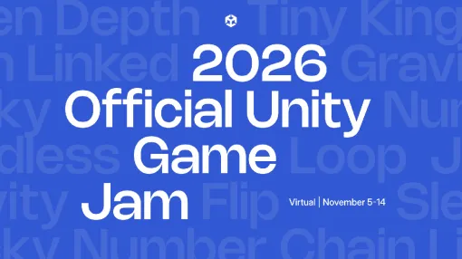 Unity公式のゲームジャム「Official 2026 Unity Game Jam」、11/6(金)〜14(土)に開催。提出準備の猶予期間「The Buffer」も用意 Unity公式のゲームジャム「Official 2026 Unity Game Jam」、11/6(金)〜14(土)に開催。提出準備の猶予期間「The Buffer」も用意